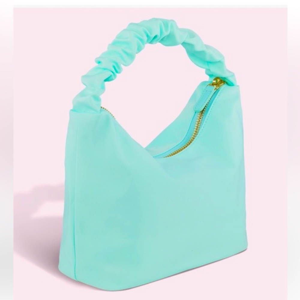 Stoney Clover Lane Scrunch handbag NWT in Cotton Candy color